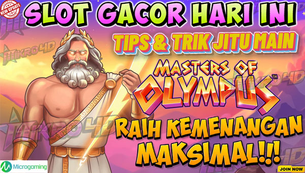 Tips Jitu Main Masters of Olympus untuk Raih Kemenangan Maksimal!