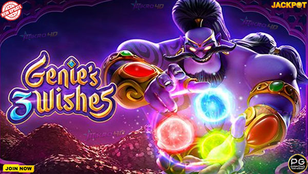 Slot Genies 3 Wishes: Cara Mudah Raih Keberuntungan dari Jin Ajaib