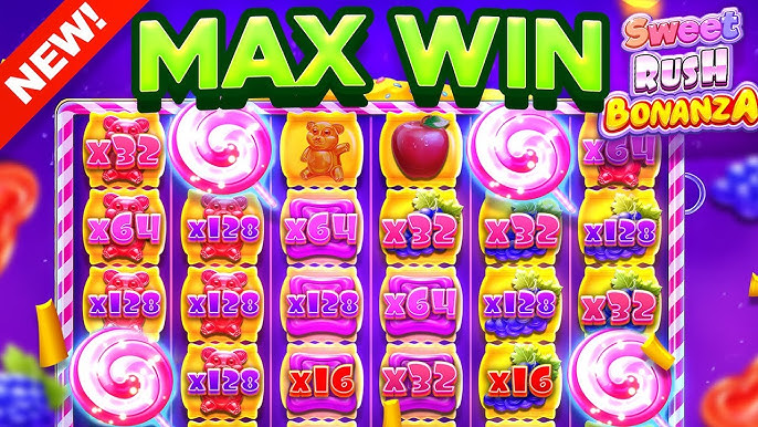 Slot Sweet Rush Bonanza: Permen Berjatuhan, Jackpot Berdatangan!