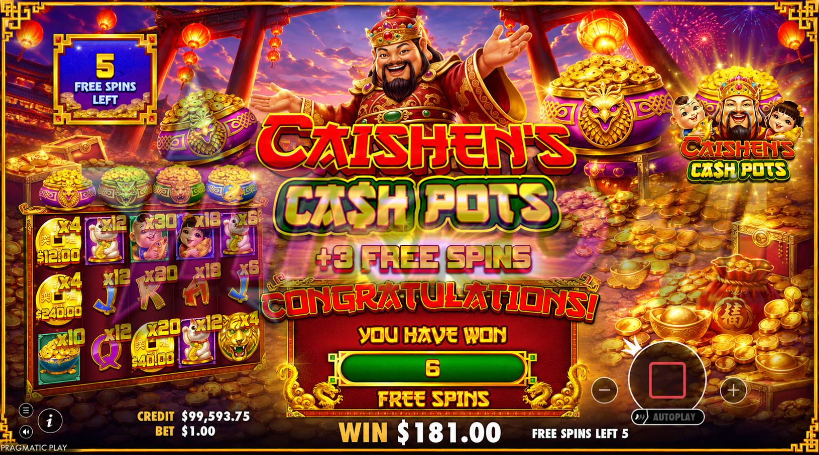 Slot Caishens Cash Pots: Hujan Koin dari Dewa Rezeki