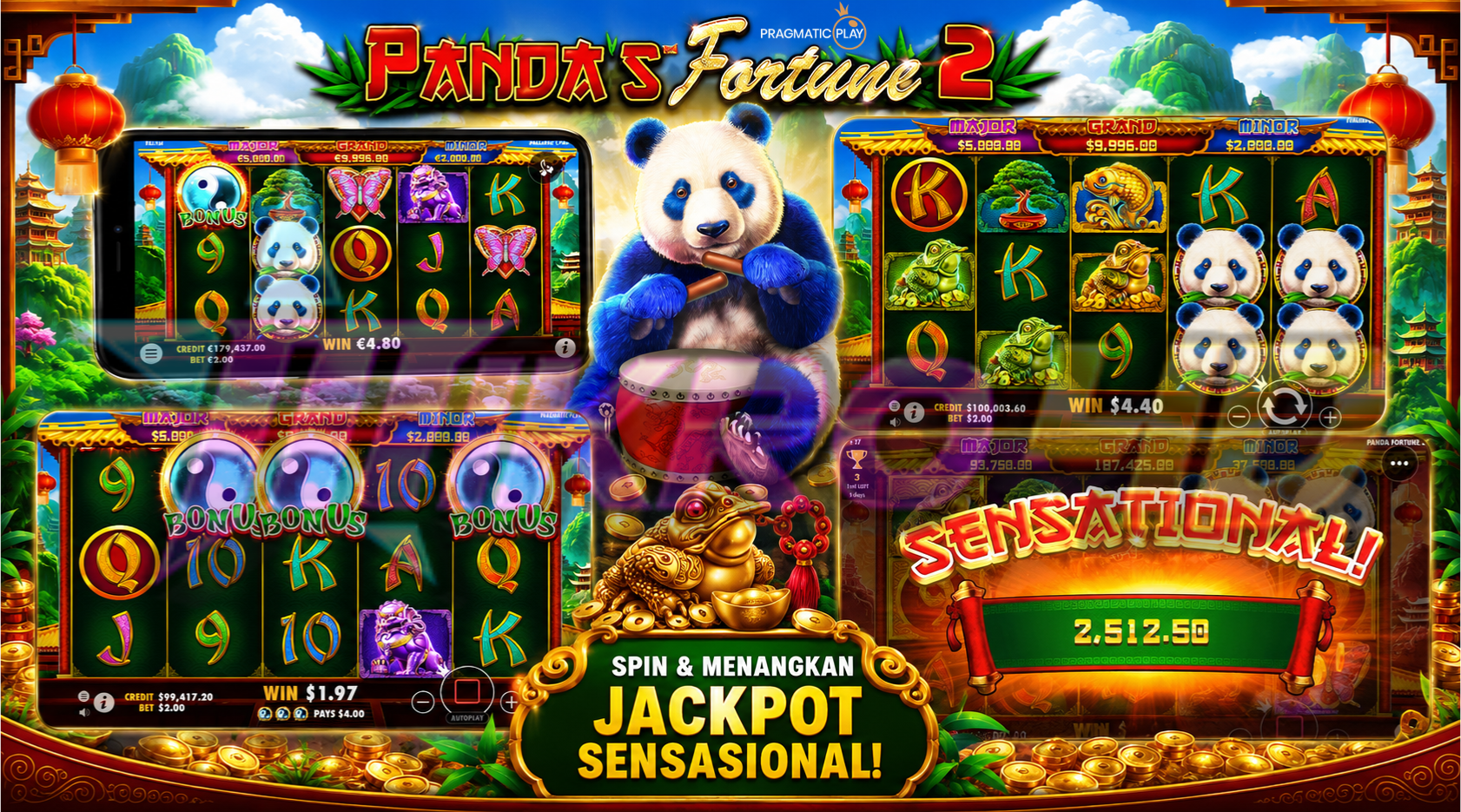 Slot Panda Fortune 2: Bambu Keberuntungan Pembawa Cuan