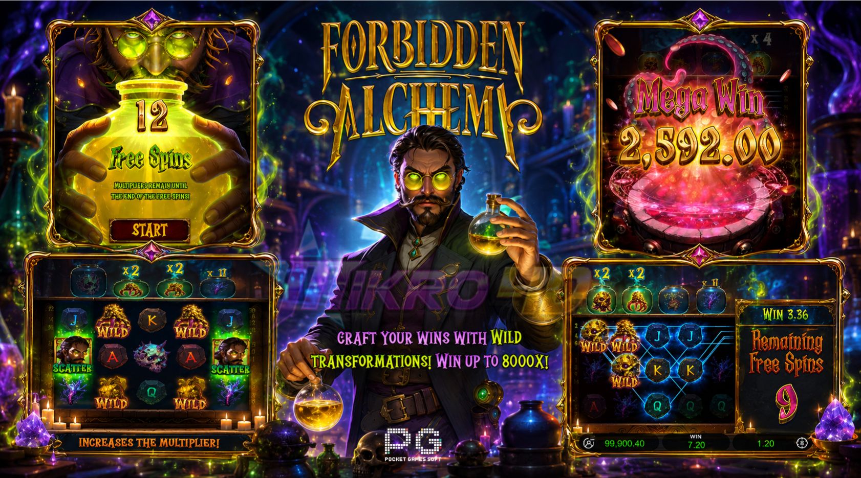 Slot Forbidden Alchemy, Racikan Gacor untuk Perburuan Maxwin