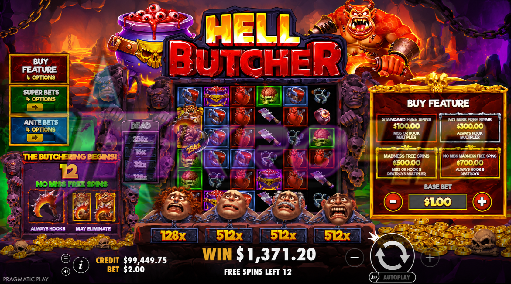 Slot Hell Butcher: Tebas Wild, Raih Cuan Besar