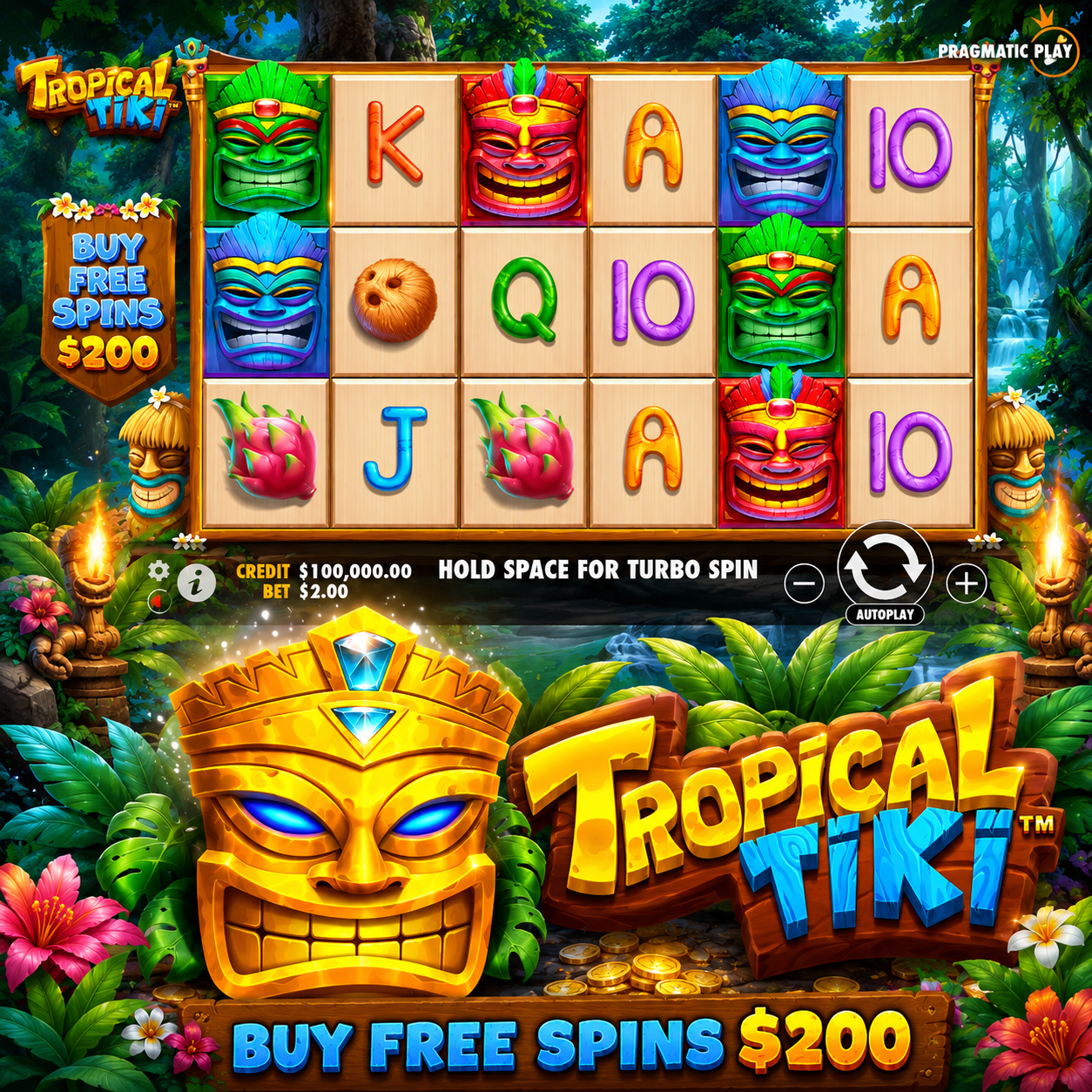 Pragmatic Play Tropical Tiki: Petualangan Tropis Penuh Kejutan dan Bonus Melimpah