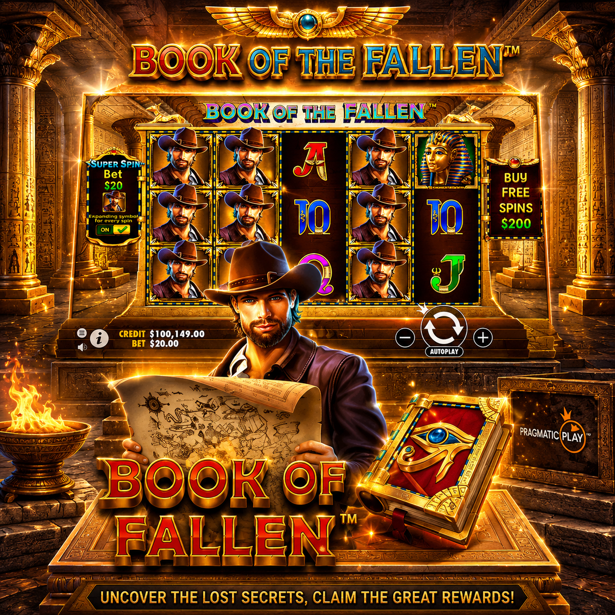 Book of Fallen: Petualangan Mistis Menuju Simbol Emas dan Kemenangan Besar