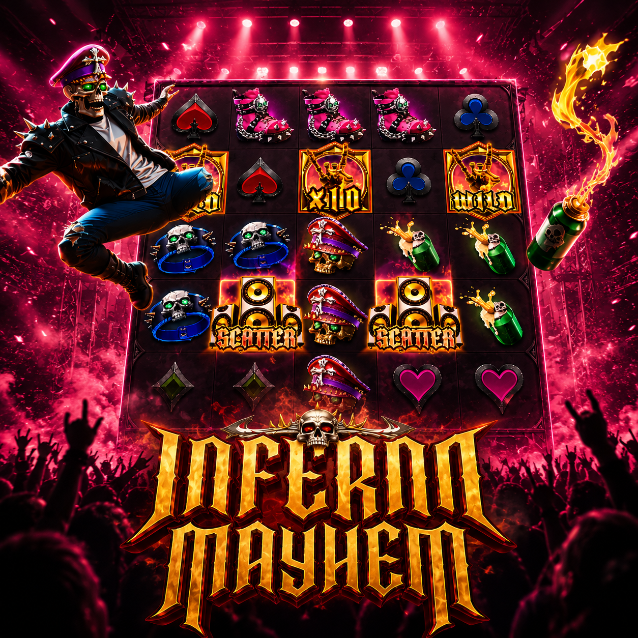 Inferno Mayhem PGSoft: Saat Kobaran Api Menjadi Sumber Kemenangan Tanpa Batas