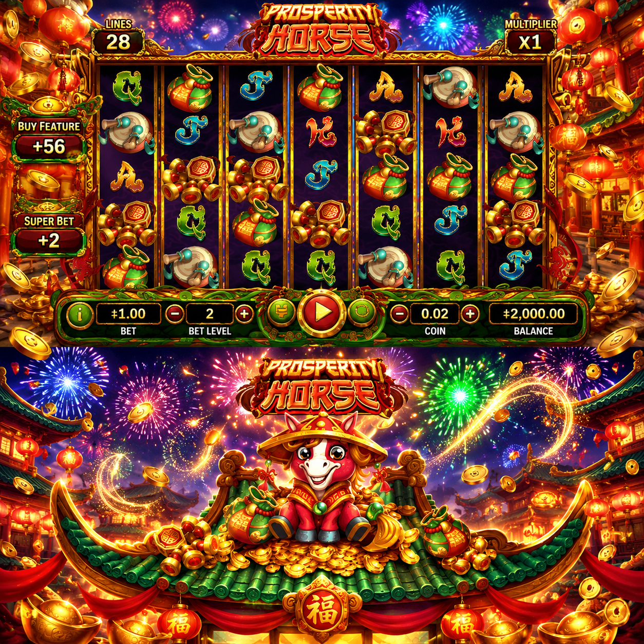 Prosperity Horse Slot Habanero: Ketika Sang Kuda Emas Membawa Peluang Hadiah Berlimpah
