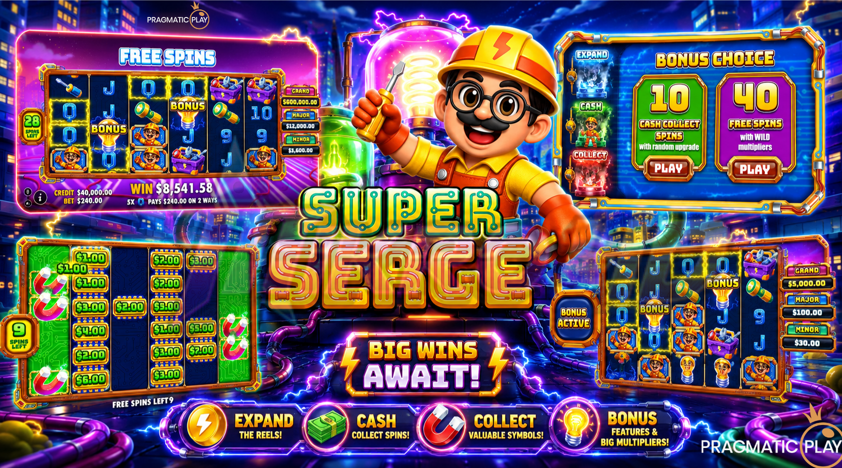 Slot Super Serge Makin Dilirik, Gameplay Dinamis Jadi Keunggulannya