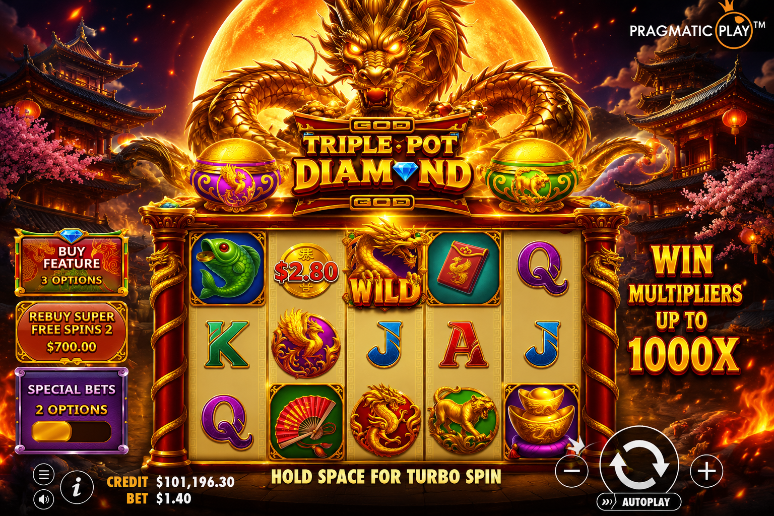 TRIPLE POT DIAMOND: Tiga Pot Keberuntungan Membuka Gerbang Menuju Kejutan Fantastis